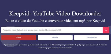 getvid downloader|baixar keepvid.